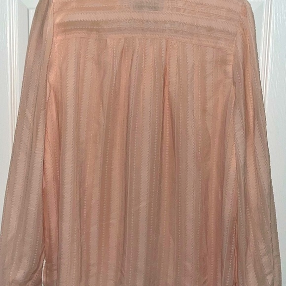 Loft Pink Button down top - Picture 2 of 6
